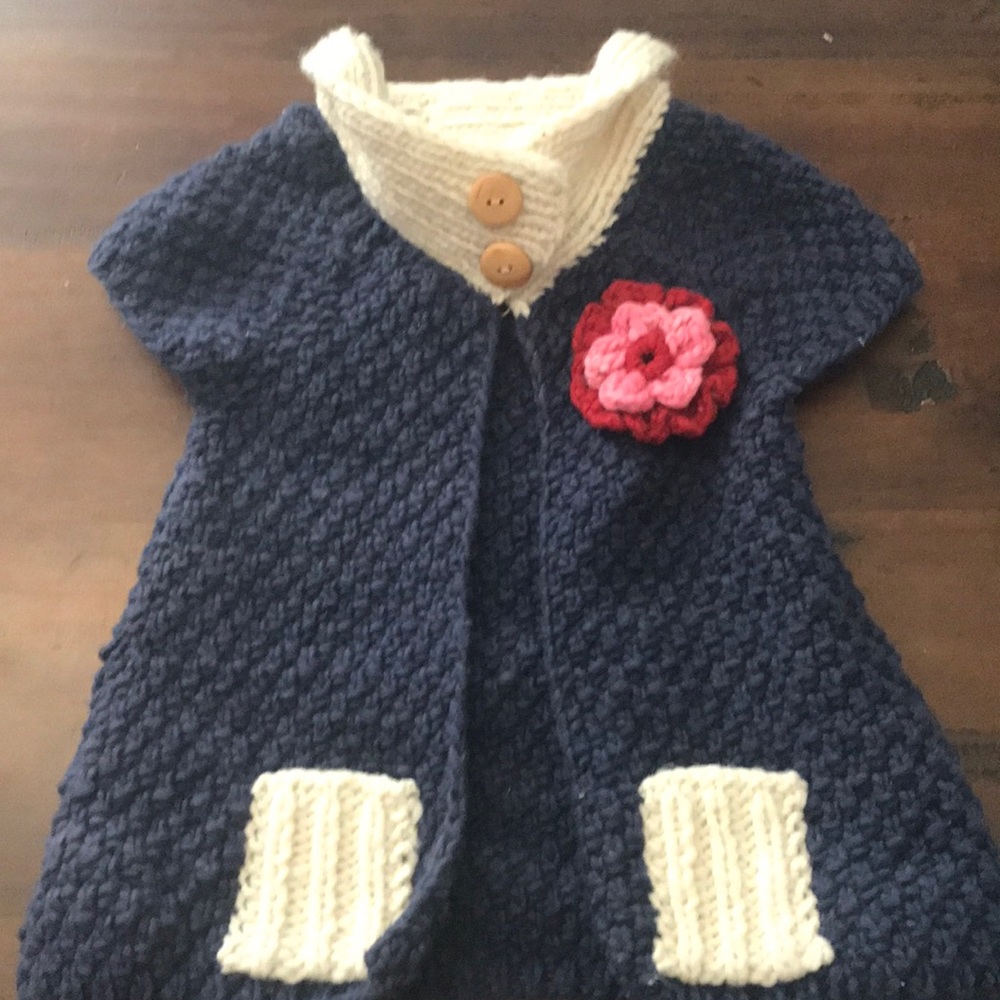 Chibella Wool Short Sleeved Sweater